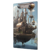 Porte-bloc Métropole de Steampunk | (Gauche)