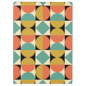 Porte-bloc Mid Century Modern Geometric Abstract (Dos)