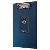 Porte-bloc Midnight Palm Collection Navy Blue (Gauche)