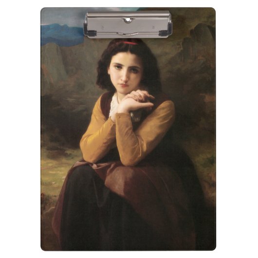 Porte-bloc Mignon Innocence d'une adolescente, Bouguereau (Devant)