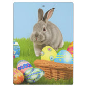 Porte-bloc Mignonne Bunnyfor Pâques pour une humeur positive (Dos)