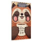 Porte-bloc Mignonne paresse de dessin avec des yeux somnolent (Swatch)