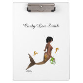 Porte-bloc Mignonne sirène avec Porte - bloc Seahors (Devant)