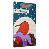 Porte-bloc Mignonne sirène dans la lune Personnalisée (Swatch)