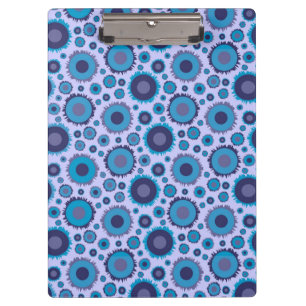 Porte-bloc Mignons motifs de soleils multicolores bleus