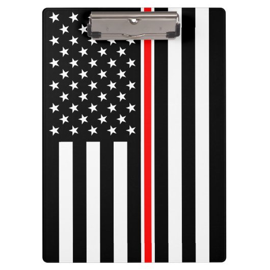 Porte-bloc Mince Red Line Drapeau : Mémorial du héros des pom (Devant)