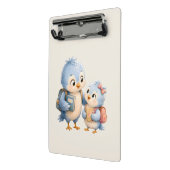 Porte-bloc mini avec frères et sœurs d'oiseaux mig (Angle2)