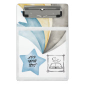 Porte-bloc Mini Clipboard – Personalize Your Notes Anywhere (Devant)
