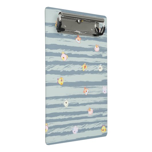 Porte-bloc Mini Clipboard – Whimsy Faces (Incliné)