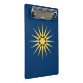 Porte-bloc Mini clipboard with flag of Macedonia, Greece (Incliné)