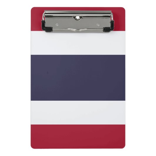 Porte-bloc Mini clipboard with flag of Thailand (Devant)
