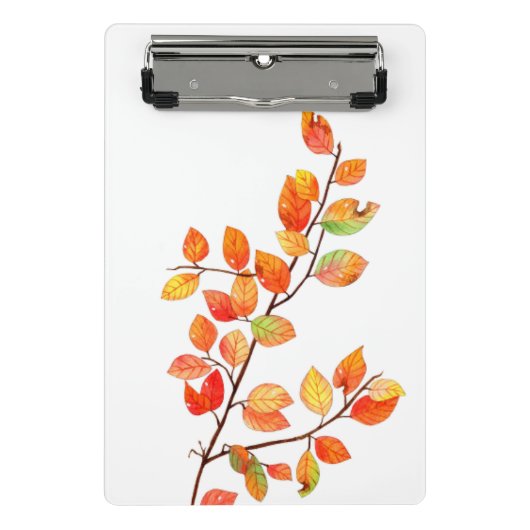 Porte-bloc mini feuilles d'automne (Devant)