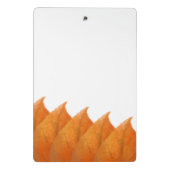 Porte-bloc mini feuilles orange automne (Dos)