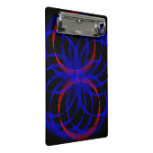 Porte-bloc mini géométrique couleur double myrtill (Incliné)