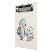 Porte-bloc Mini Oiseau Bleu Mignon (Angle2)