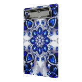 Porte-bloc Mini porte - bloc aux couleurs bleu blanc (Angle2)