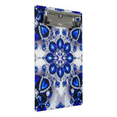 Porte-bloc Mini porte - bloc aux couleurs bleu blanc (Incliné)