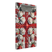 Porte-bloc Mini porte - bloc avec design Rose anglais (Incliné)