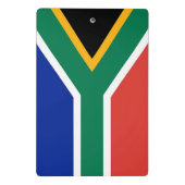 Porte-bloc Mini porte - bloc avec drapeau d'Afrique du Sud (Dos)