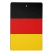 Porte-bloc Mini porte - bloc avec drapeau d'Allemagne (Dos)