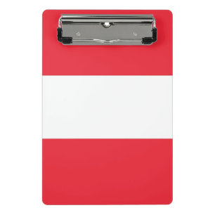 Porte-bloc Mini porte - bloc avec drapeau d'Autriche