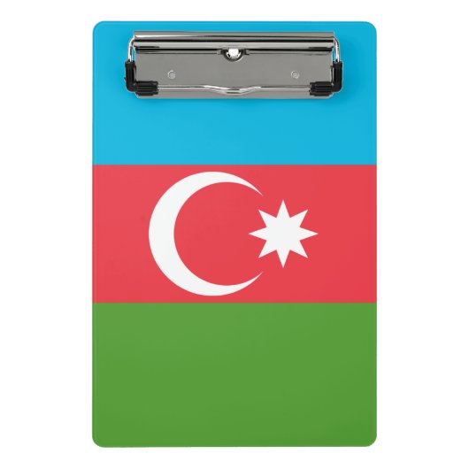 Porte-bloc Mini porte - bloc avec drapeau d'Azerbaïdjan (Devant)