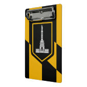 Porte-bloc Mini porte - bloc avec drapeau de Baltimore, USA (Angle2)
