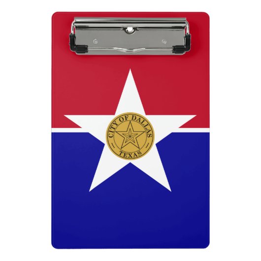 Porte-bloc Mini porte - bloc avec drapeau de Dallas, USA (Devant)