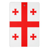 Porte-bloc Mini porte - bloc avec drapeau de Géorgie (Dos)