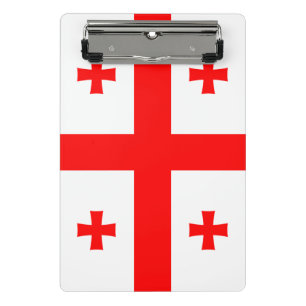 Porte-bloc Mini porte - bloc avec drapeau de Géorgie