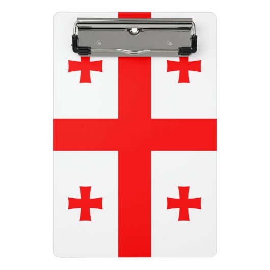 Porte-bloc Mini porte - bloc avec drapeau de Géorgie (Devant)