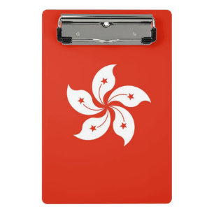 Porte-bloc Mini porte - bloc avec drapeau de Hong Kong