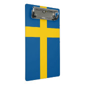 Porte-bloc Mini porte - bloc avec drapeau de la Suède (Incliné)