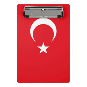 Porte-bloc Mini porte - bloc avec drapeau de la Turquie