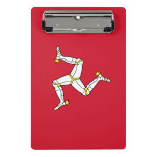 Porte-bloc Mini porte - bloc avec drapeau de l'île de Man, Ro