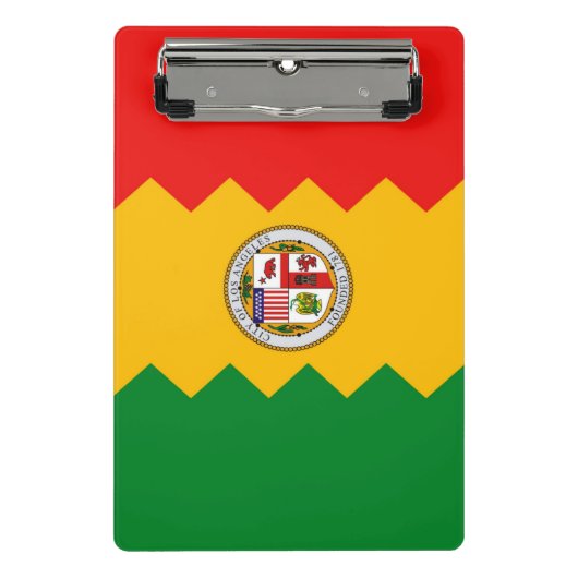 Porte-bloc Mini porte - bloc avec drapeau de Los Angeles, USA (Devant)