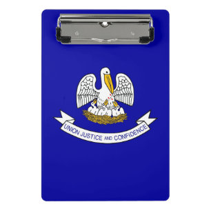 Porte-bloc Mini porte - bloc avec drapeau de Louisiana State,