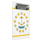 Porte-bloc Mini porte - bloc avec drapeau de Rhode Island, US (Incliné)
