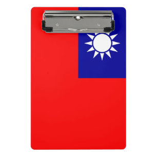 Porte-bloc Mini porte - bloc avec drapeau de Taïwan