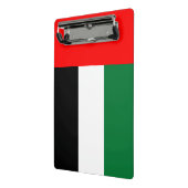 Porte-bloc Mini porte - bloc avec drapeau des EAU (Angle2)