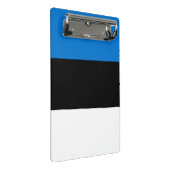 Porte-bloc Mini porte - bloc avec drapeau d'Estonie (Incliné)