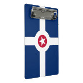 Porte-bloc Mini porte - bloc avec drapeau d'Indianapolis, USA (Incliné)