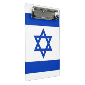 Porte-bloc Mini porte - bloc avec drapeau d'Israël (Incliné)