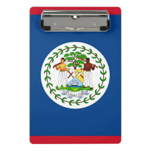 Porte-bloc Mini porte - bloc avec drapeau du Belize