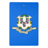 Porte-bloc Mini porte - bloc avec drapeau du Connecticut, USA (Dos)