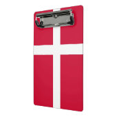 Porte-bloc Mini porte - bloc avec drapeau du Danemark (Angle2)