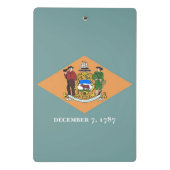 Porte-bloc Mini porte - bloc avec drapeau du Delaware, USA (Dos)