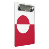 Porte-bloc Mini porte - bloc avec drapeau du Groenland (Incliné)