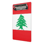Porte-bloc Mini porte - bloc avec drapeau du Liban (Angle2)