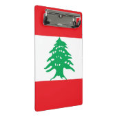 Porte-bloc Mini porte - bloc avec drapeau du Liban (Incliné)